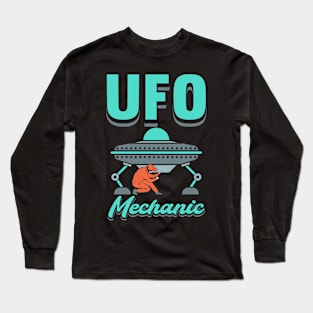 UFO Mechanic Long Sleeve T-Shirt